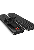 Конвектор внутрипольный Royal Thermo ATRIUM RT-A-75/250/800-DG-U-BL, с естественной конвекцией, без вентилятора 