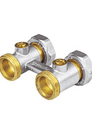 Узел нижнего подключения Aquasfera 5012-01 3/4"EKх3/4"EK НР-ВР, прямой, для двухтрубных систем 