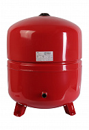 Расширительный бак для отопления Stout STH-0005-000080, 80 л, красный вертикальный, на ножках 