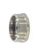Футорка с внутренней и наружной резьбой SantechSystems ВР-НР 3/4"×1/2", никелированная 