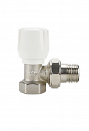 Радиаторный клапан (вентиль) ручной регулировки Varmega VM10001, 1/2" ВР-НР, угловой 