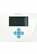 Комнатный термостат (терморегулятор) Stout STE-0002-000016, с таймером Milux Weekly 