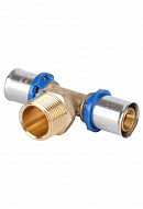Тройник с наружной резьбой APE ARL2004202, 20х3/4"х20, пресс-фитинг 