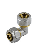 Угольник (угол) 90° равносторонний Aquasfera 7005-04, 32 мм, компрессионный 