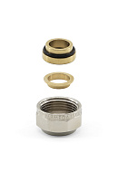 Резьбозажимное соединение (фитинг евроконус) Varmega VM09302, 3/4"EK для подключения медной трубки 15х1.0 мм 