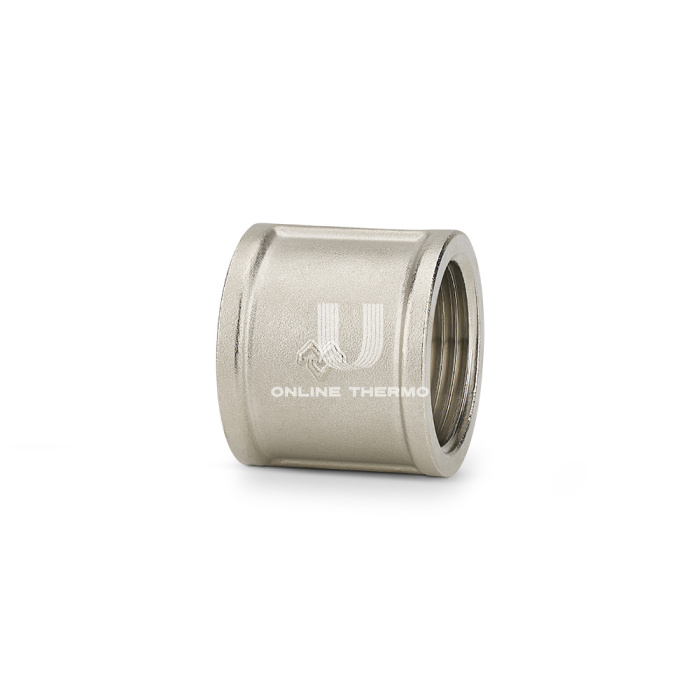 Муфта равносторонняя с внутренней резьбой Varmega ВР-ВР 1/4", VMTF23-N000202, никелированная 