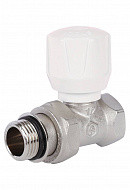 Радиаторный клапан (вентиль) ручной регулировки Stout SVR-2122-100015 1/2" ВР-НР, прямой, с уплотнением 