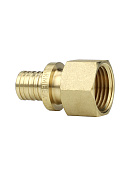 Муфта переходная (переходник) с внутренней резьбой Varmega Slide-fit VM513001605, 16х3/4", латунная, аксиальная 