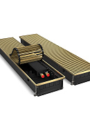 Конвектор внутрипольный Royal Thermo ATRIUM RT-A-110/250/3000-DG-U-AU, с естественной конвекцией, без вентилятора 