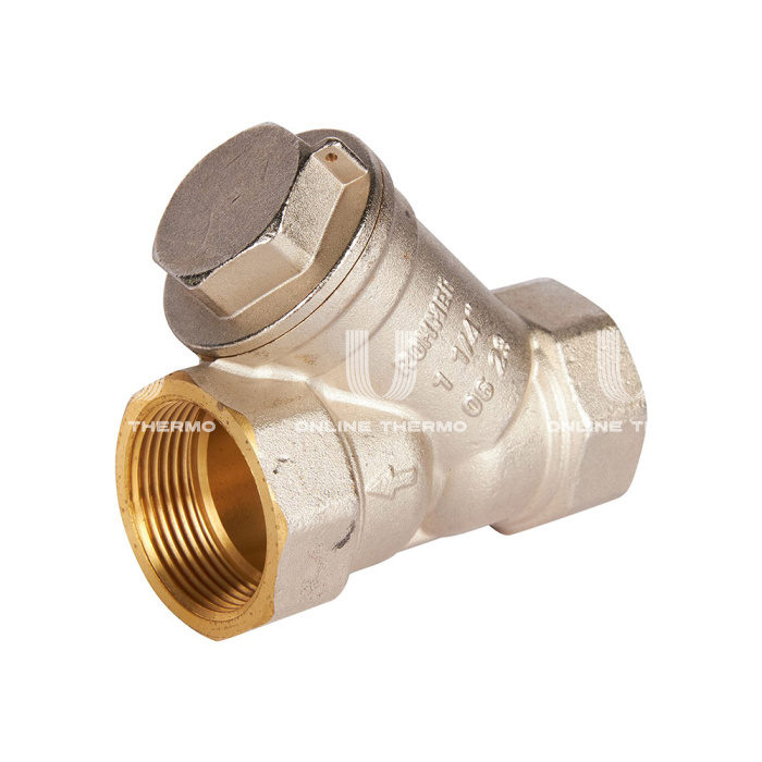 Косой фильтр механической (грубой) очистки Rommer RFW-0001-000032 1 1/4" ВР-ВР 