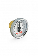 Термометр аксиальный погружной Uni-fitt 329T1000, диаметр 33 мм, длина гильзы 14 мм, 60°С 