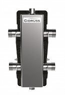 Гидравлический разделитель (гидрострелка) Gidruss (Гидрусс) GRSS-60-25.EPP DN-25, до 60 кВт, с термоизоляцией, нержавеющая сталь 