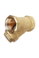 Косой фильтр механической (грубой) очистки Giacomini R74MY003, 1/2" ВР-ВР, с магнитом 