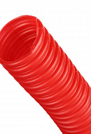 Труба гофрированная Stout SPG-0002-503225 ПНД 32 мм, красная, (для труб 25 мм), бухта 50 м 
