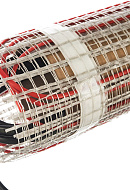 Мат нагревательный кабельный на растяжимой текстильной основе (комплект теплого пола) ДЕВИ Comfort 150T (DTIR-150) 83030582R, 0.5x16 м 