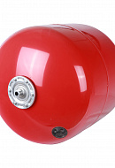 Расширительный бак для отопления Stout STH-0006-000150, 150 л, красный вертикальный, на ножках 