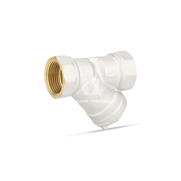 Косой фильтр механической (грубой) очистки Varmega VMFF01-N00505, 3/4", ВР-ВР, никелированный 