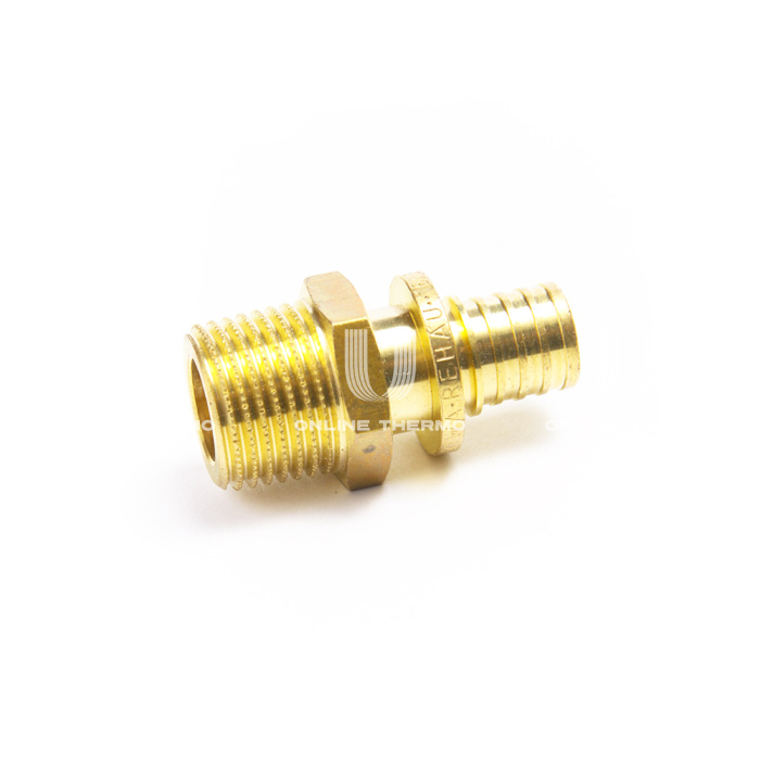 Муфта переходная (переходник) с наружной резьбой Rehau Rautitan RX+ 14563131001, 16х1", аксиальная 