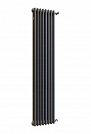 Стальной трубчатый радиатор Arbonia 3180/04, № 12, Anthrazit Metallic 3/4", боковой, серый (стальной), без крепления 