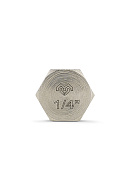 Заглушка с наружной резьбой Varmega НР 1/2", VMTF34-N000004, никелированная 
