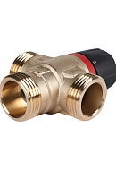 Термостатический смесительный клапан Rommer RVM-0232-256025 НР 1", Kvs 2.5, PN5, 35-60°C 