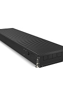 Конвектор внутрипольный Royal Thermo ATRIUM RT-A-110/300/1200-DG-U-BL, с естественной конвекцией, без вентилятора 