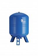 Гидроаккумулятор (расширительный бак) для водоснабжения Wester Premium WAV100P, 100 л, cиний, вертикальный, напольный на ножках 