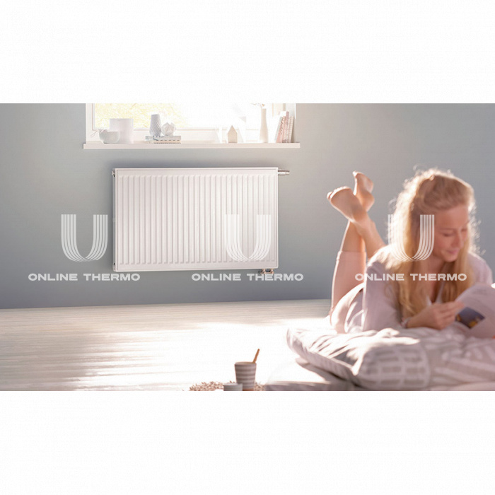 Стальной панельный радиатор Kermi Profil/V FTV 22/300/2600, правое нижнее подключение 