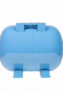 Гидроаккумулятор (расширительный бак) для водоснабжения Джилекс Г 18, 18 литров,  синий, горизонтальный на ножках 