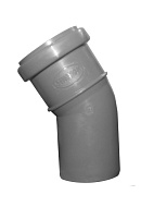 Отвод 30º PP (полипропилен) Синикон Стандарт 504015.R D40 мм 