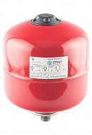 Расширительный бак для отопления Stout STH-0004-000005, 5 л, красный, вертикальный, подвесной 
