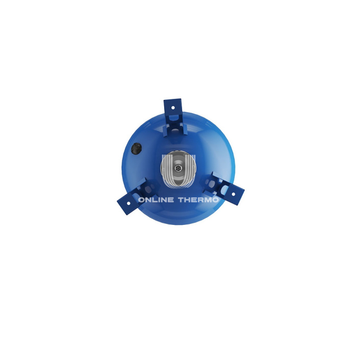 Гидроаккумулятор (расширительный бак) для водоснабжения Wester WAV150P, 150 л, cиний, вертикальный, подвесной, нержавеющий фланец 