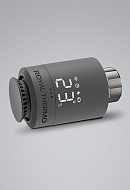 Термостатическая головка (термостат) Royal Thermo Smart Heat RTE 77.001S, электронная, M30х1.5 + Click, серебристая 