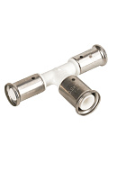 Тройник переходной Henco 12PKW-202620, 20х26х20, белый, пресс-фитинг 