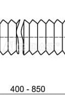 Гибкое соединение AlcaPlast A72, 50/40×40/50 