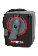 Сервопривод Rommer RVM-0005-230001, для 3-ходовых клапанов, 220 В, 90°, 120 с, 1 м 