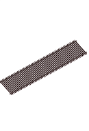 Решетка рулонная Itermic SGL-28-1200, тёмно-коричневая (brown) 