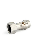 Муфта переходная с накидной гайкой Uni-Fitt 774S2200 1/2"×18 мм, пресс-обжим 