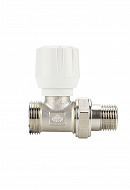 Радиаторный клапан (вентиль) ручной регулировки Varmega VM10102, 1/2" x 3/4"EK НР, прямой 