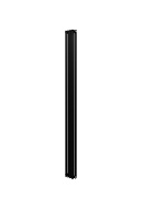 Стальной трубчатый дизайн-радиатор Royal Thermo Shift R22 C2180/04, боковой, черный матовый, с креплением 