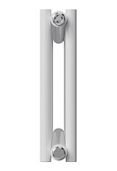 Стальной трубчатый дизайн-радиатор Royal Thermo Shift R22 C2030/18, боковой, белый, с креплением 