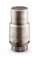 Термостатическая головка (термостат) Royal Thermo Design RTO 07.0015, жидкостная, М30х1.5, матовый никель 