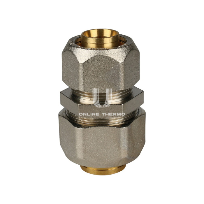 Муфта соединительная переходная Stout SFS-0004-003226, 32x26 мм, никелированная, компрессионная 