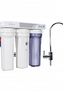 Трехступенчатый проточный питьевой фильтр Atoll ATEFDF010 D-31sh STD (A-313Egr), под мойку, с краном 