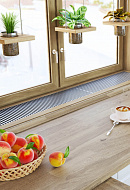 Конвектор внутрипольный Itermic ITT.110.350.3000 (2488 Вт), с естественной конвекцией 