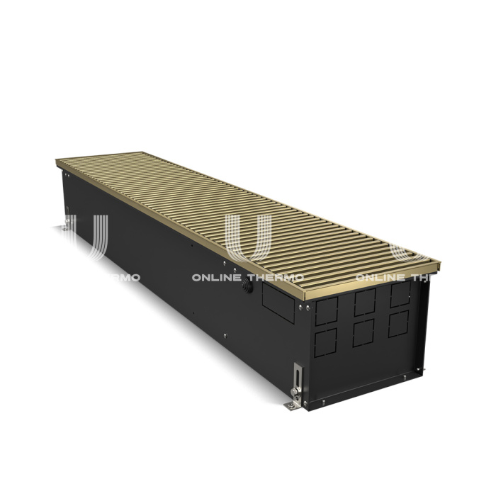 Конвектор внутрипольный Royal Thermo ATRIUM RT-A-190/250/2000-DG-U-LB, с естественной конвекцией, без вентилятора 