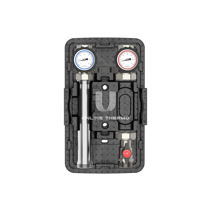 Насосная группа Varmega V-Flow VMPG10-320000, прямая, DN32, нержавеющая сталь, без насоса 