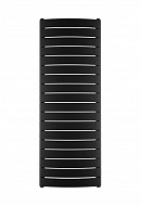 Биметаллический радиатор Rifar Convex Ventil 500, черный (антрацит) - 18 секций, нижнее центральное подключение 