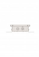 Конвектор внутрипольный Vitron ВК.55.160.2800.2ТГ (284 Вт), с естественной конвекцией (без вентилятора) 