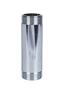 Удлинитель (бочонок) с наружной резьбой Stout SFT-0061-001100, НР 100×1", хромированный 